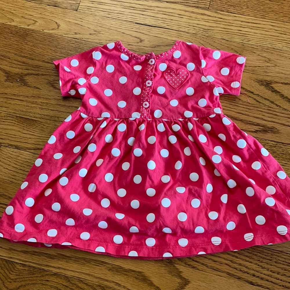 Carter’s | Hot Pink Polka Dot Dress